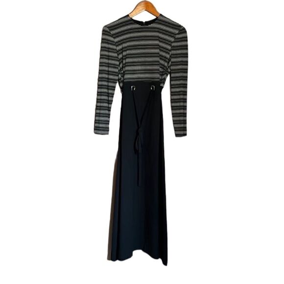 David Warren vintage long sleeve maxi dress‎ - Picture 1 of 8